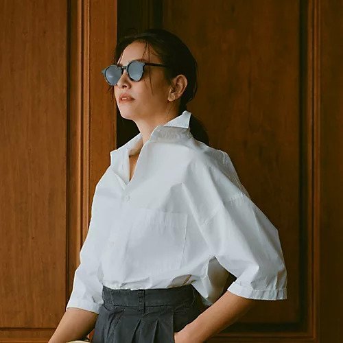 【マディソンブルー/MADISONBLUE】のJ.BRADLEY SH WASHED OUT 人気、トレンドファッション・服の通販 founy(ファニー) 　ファッション　Fashion　レディースファッション　WOMEN　ウォッシュ　Wash　クラシカル　Classical　タイプライター　Typewriter　ビッグ　Big　メンズ　Mens　ラウンド　Round　夏　Summer　定番　Standard　洗える　Washable　羽織　Haori　other-3|ID: prp329100004462148 ipo3291000000031243712