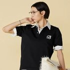 【マディソンブルー/MADISONBLUE】のポロニット BLACK|ID: prp329100004462149 ipo3291000000031228794