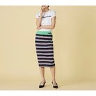 【マディソンブルー/MADISONBLUE】のHORIZONTAL STRIPES TIGHT LONG SK SBNAVY|ID: prp329100004462153 ipo3291000000031228818