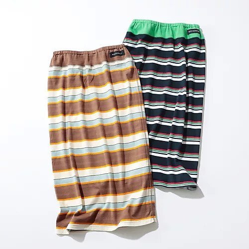 【マディソンブルー/MADISONBLUE】のHORIZONTAL STRIPES TIGHT LONG SK 人気、トレンドファッション・服の通販 founy(ファニー) 　ファッション　Fashion　レディースファッション　Fashion for Women　スカート　Skirts　セットアップ　Set-Up, Coordinated Outfit　ボトム　Bottoms, Lower Wear　ボーダー　Border, Stripe　ポケット　Pocket, Pocket Detail　ワンポイント　One Point, Statement Accent　other-2|ID: prp329100004462153 ipo3291000000032574419