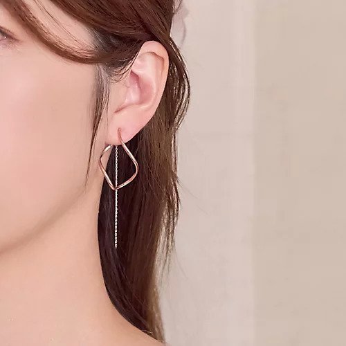 【フィービィー/phoebe】の2wayグレースツイストラインイヤリング ローズゴールド インテリア・キッズ・メンズ・レディースファッション・服の通販 founy(ファニー) https://founy.com/ ファッション Fashion レディースファッション WOMEN ジュエリー Jewelry リング Rings イヤリング Earrings イヤリング Earrings シルバー Silver シンプル Simple チェーン Chain メタル Metal モチーフ Motif ローズ Rose |ID: prp329100004462157 ipo3291000000031228832