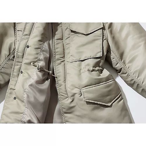 【マディソンブルー/MADISONBLUE】のM65 PADDING JAC NY TWILL 人気、トレンドファッション・服の通販 founy(ファニー) 　ファッション　Fashion　レディースファッション　Ladies' Fashion Online　ジャケット　Jacket　ドローコード　Draw Cord　ミリタリー　Military　ヴィンテージ　Vintage　人気　Popularity　洗える　Washable　other-2|ID: prp329100004462159 ipo3291000000032574672