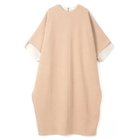 【プレインピープル/PLAIN PEOPLE】のウールダブルジャージオーバーシルエットドレス ベージュ|ID: prp329100004462173 ipo3291000000031228917