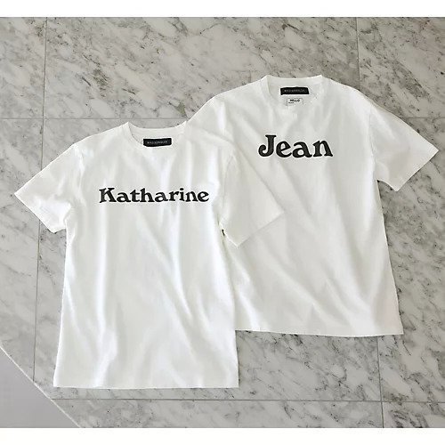 【マディソンブルー/MADISONBLUE】のCREW NECK TEE KATHARINE 人気、トレンドファッション・服の通販 founy(ファニー) 　ファッション　Fashion　レディースファッション　WOMEN　イラスト　Illustration　プリント　Print　other-2|ID: prp329100004462174 ipo3291000000031339004