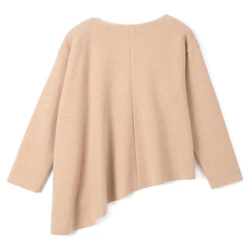 【プレインピープル/PLAIN PEOPLE】のウールダブルジャージイレギュラーヘムプルオーバー 人気、トレンドファッション・服の通販 founy(ファニー) 　ファッション　Fashion　レディースファッション　Fashion for Women　トップス・カットソー　Cut & Sew Tops　カジュアルプルオーバー・ニットトップス　Pullovers & Knit Tops / Casual Pullovers　おすすめ　Recommended / Our Picks　イレギュラーヘム　Irregular Hem　イレヘム　Irregular Hemline　セットアップ　Set-Up, Coordinated Outfit　フォルム　Silhouette, Form　ワイド　Wide, Wide Fit　other-2|ID: prp329100004462175 ipo3291000000035576268