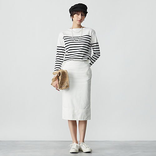 【マディソンブルー/MADISONBLUE】のBORDER BOAT NECK PO 人気、トレンドファッション・服の通販 founy(ファニー) 　ファッション　Fashion　レディースファッション　WOMEN　バスク　Basque　ボーダー　Border　エレガント 上品　Elegant　洗える　Washable　other-2|ID: prp329100004462178 ipo3291000000031243777