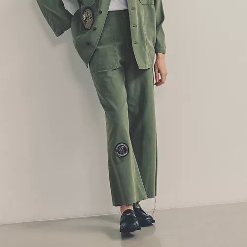 【マディソンブルー/MADISONBLUE】のCUSTOM FATIGUE PANTS LBS 人気、トレンドファッション・服の通販 founy(ファニー) 　ファッション　Fashion　レディースファッション　WOMEN　パンツ　Pants　ジャケット　Jacket　ハンド　Hand　ボトム　Bottom　ポケット　Pocket　定番　Standard　other-2|ID: prp329100004462200 ipo3291000000031243830