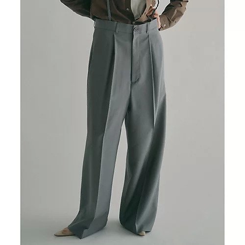 【ウィムガゼット/Whim Gazette】の【GEMINI】サスペンダーパンツ インテリア・キッズ・メンズ・レディースファッション・服の通販 founy(ファニー) 　ファッション　Fashion　レディースファッション　Fashion for Women　パンツ　Pants & Trousers　クラシック　Classic, Timeless Style　サスペンダー　Suspenders, Braces　シンプル　Simple, Minimal　スラックス　Slacks, Dress Pants　メンズ　Men's, Menswear　ロング　Long, Long-Length　2025年　2025　2025春夏・S/S　Spring/Summer 2025 SS25　グレー|ID: prp329100004462201 ipo3291000000031229047