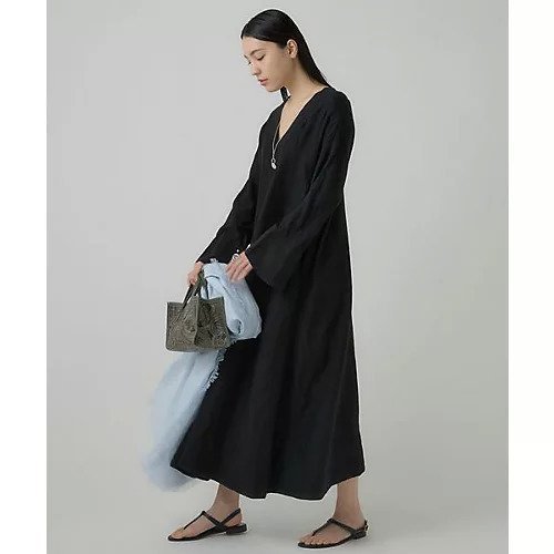 【カオス/Chaos】のアルパカリネンカフカワンピース 人気、トレンドファッション・服の通販 founy(ファニー) 　ファッション　Fashion　レディースファッション　WOMEN　ワンピース　Dress　おすすめ　Recommend　インナー　Inner　カッティング　Cutting　キャミソール　Camisole　パターン　Pattern　フロント　Front　ペチコート　Petticoat　定番　Standard　other-2|ID: prp329100004462207 ipo3291000000031960848