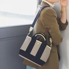 【トプカピ/TOPKAPI】のスコッチグレイン ネオレザー ミニ トート バッグ ショルダー付き S グレージュ|ID: prp329100004462210 ipo3291000000031229091
