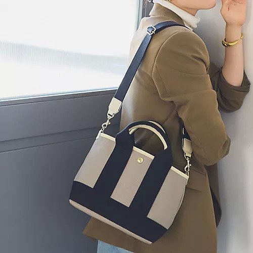 【トプカピ/TOPKAPI】のスコッチグレイン ネオレザー ミニ トート バッグ ショルダー付き S インテリア・キッズ・メンズ・レディースファッション・服の通販 founy(ファニー) 　ファッション　Fashion　レディースファッション　WOMEN　バッグ　Bag　コンパクト　Compact　ショルダー　Shoulder　トレンド　Trend　ポーチ　Pouch　人気　Popularity　グレージュ|ID: prp329100004462210 ipo3291000000031229091