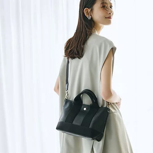 【トプカピ/TOPKAPI】のスコッチグレイン ネオレザー ミニ トート バッグ ショルダー付き S 人気、トレンドファッション・服の通販 founy(ファニー) 　ファッション　Fashion　レディースファッション　WOMEN　バッグ　Bag　コンパクト　Compact　ショルダー　Shoulder　トレンド　Trend　ポーチ　Pouch　人気　Popularity　other-2|ID: prp329100004462210 ipo3291000000031508803