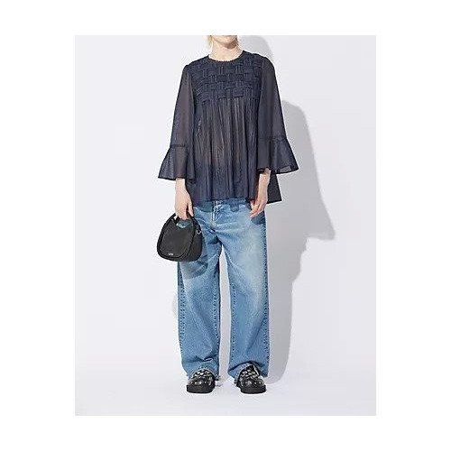 【ミュベール/MUVEIL】のバスケットBL 人気、トレンドファッション・服の通販 founy(ファニー) 　ファッション　Fashion　レディースファッション　WOMEN　2024年　2024　2024-2025秋冬・A/W　Aw/Autumn/Winter/Fw/Fall/2024-2025　ストライプ　Stripe　バスケット　Basket　フレア　Flare　プリーツ　Pleats　other-2|ID: prp329100004462220 ipo3291000000031243872