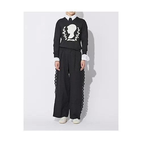 【ミュベール/MUVEIL】のカメオ刺繍PO 人気、トレンドファッション・服の通販 founy(ファニー) 　ファッション　Fashion　レディースファッション　WOMEN　2024年　2024　2024-2025秋冬・A/W　Aw/Autumn/Winter/Fw/Fall/2024-2025　なめらか　Smooth　クロシェ　Crochet　コンパクト　Compact　シンプル　Simple　スリット　Slit　手編み　Hand Knitting　other-3|ID: prp329100004462221 ipo3291000000031243877