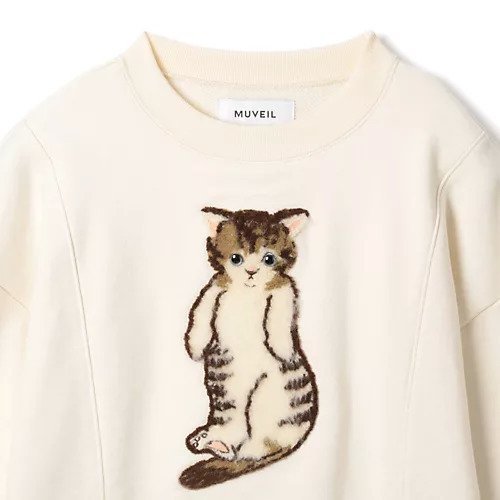 【ミュベール/MUVEIL】のネコ裏毛PO 人気、トレンドファッション・服の通販 founy(ファニー) 　ファッション　Fashion　レディースファッション　WOMEN　2024年　2024　2024-2025秋冬・A/W　Aw/Autumn/Winter/Fw/Fall/2024-2025　ネコ　Cat　other-3|ID: prp329100004462225 ipo3291000000031243890