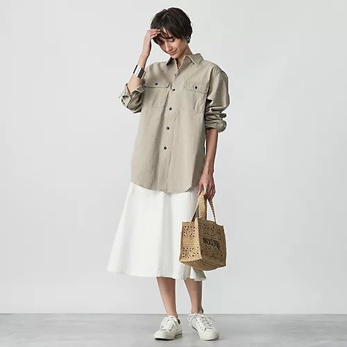 【マディソンブルー/MADISONBLUE】のHAMPTON BACK SATIN SHIRT 人気、トレンドファッション・服の通販 founy(ファニー) 　ファッション　Fashion　レディースファッション　WOMEN　トップス・カットソー　Tops/Tshirt　シャツ/ブラウス　Shirts/Blouses　サテン　Satin　パッチ　Patch　フラップ　Flap　ポケット　Pocket　ワーク　Work　洗える　Washable　other-2|ID: prp329100004462229 ipo3291000000031730554