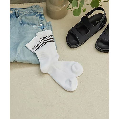 【ウィムガゼット/Whim Gazette】の【Sporty&Rich】Bold Logo Socks インテリア・キッズ・メンズ・レディースファッション・服の通販 founy(ファニー) https://founy.com/ ファッション Fashion レディースファッション WOMEN ソックス Socks シンプル Simple スタンダード Standard スポーティ Sporty ソックス Socks 雑誌 Magazine ダブル Double 2024年 2024 2024-2025秋冬・A/W Aw/Autumn/Winter/Fw/Fall/2024-2025 |ID: prp329100004462249 ipo3291000000031229296