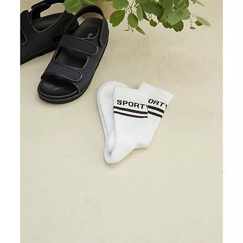 【ウィムガゼット/Whim Gazette】の【Sporty&Rich】Bold Logo Socks 人気、トレンドファッション・服の通販 founy(ファニー) 　ファッション　Fashion　レディースファッション　WOMEN　ソックス　Socks　シンプル　Simple　スタンダード　Standard　スポーティ　Sporty　ソックス　Socks　雑誌　Magazine　ダブル　Double　2024年　2024　2024-2025秋冬・A/W　Aw/Autumn/Winter/Fw/Fall/2024-2025　other-2|ID: prp329100004462249 ipo3291000000031243970