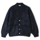 【ブラミンク/BLAMINK】のカシミヤファー7GVネックカーディガン NAVY|ID: prp329100004462260 ipo3291000000036313476