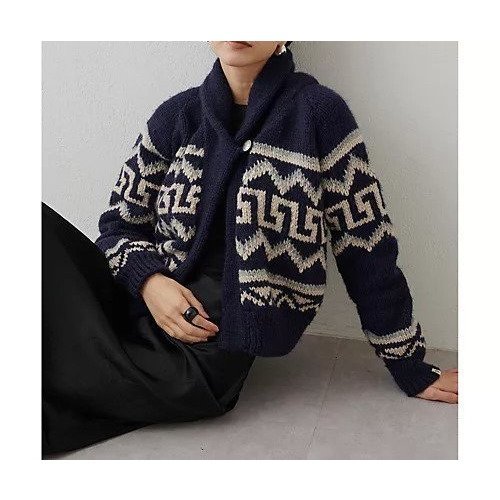 【ウィムガゼット/Whim Gazette】の【15th Anniversary】【BSBEE】別注カウチンカーディガン 人気、トレンドファッション・服の通販 founy(ファニー) 　ファッション　Fashion　レディースファッション　Fashion for Women　トップス・カットソー　Cut & Sew Tops　カーディガン・羽織り　Layered Style Cardigans　イタリア　Italy　オーガニック　Organic Cotton　カーディガン　Cardigan, Knitwear　コンパクト　Compact, Small Size　スペシャル　Special, Limited Edition　ターコイズ　Turquoise, Blue-Green　デニム　Denim, Jeans Material　手編み　Hand-Knitted, Handmade Knit　人気　Popular, Best Seller　ハンド　Hand, Handmade　バランス　Balance, Style Balance　ボトム　Bottoms, Lower Wear　別注　Limited Edition, Custom Order　羽織　Haori, Light Jacket　ミドル　Middle Length, Mid Height　おすすめ　Recommended / Our Picks　2024年　2024　2024-2025秋冬・A/W　Autumn/Winter 2024–25 AW24–25　 other-1|ID: prp329100004462262 ipo3291000000031229357