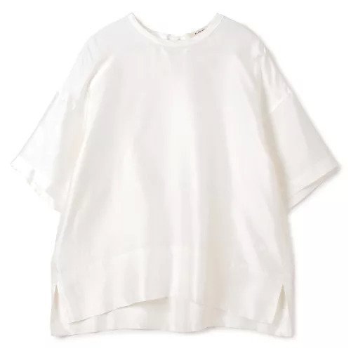 【ブラミンク/BLAMINK】のシルク インティメイト ショートブラウス インテリア・キッズ・メンズ・レディースファッション・服の通販 founy(ファニー) 　ファッション　Fashion　レディースファッション　Fashion for Women　トップス・カットソー　Cut & Sew Tops　シャツ・ブラウス・オフィスカジュアル　Elegant Blouses & Button-Ups　2025年　2025　2025春夏・S/S　Spring/Summer 2025 SS25　ショート　Short, Short Length　シルク　Silk, 100% Silk　モダン　Modern, Contemporary　リボン　Ribbon, Bow　リュクス　Luxury, Elegant, High-End, Chic　洗える　Machine Washable　WHITE|ID: prp329100004462266 ipo3291000000031229369