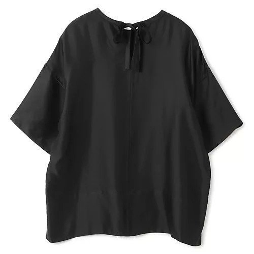 【ブラミンク/BLAMINK】のシルク インティメイト ショートブラウス 人気、トレンドファッション・服の通販 founy(ファニー) 　ファッション　Fashion　レディースファッション　Fashion for Women　トップス・カットソー　Cut & Sew Tops　シャツ・ブラウス・オフィスカジュアル　Elegant Blouses & Button-Ups　2025年　2025　2025春夏・S/S　Spring/Summer 2025 SS25　ショート　Short, Short Length　シルク　Silk, 100% Silk　モダン　Modern, Contemporary　リボン　Ribbon, Bow　リュクス　Luxury, Elegant, High-End, Chic　洗える　Machine Washable　other-2|ID: prp329100004462266 ipo3291000000031244016