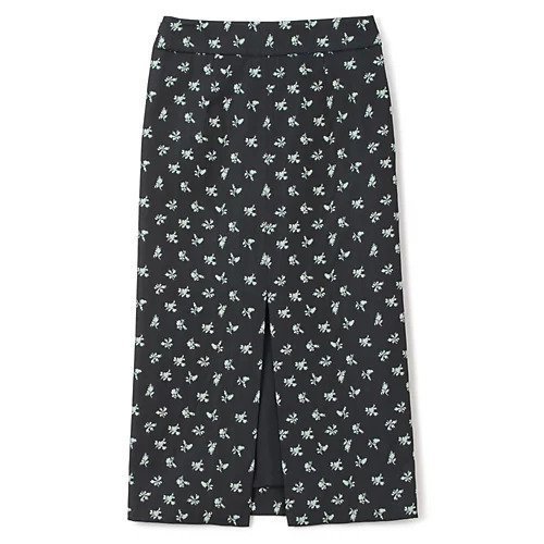 【ブラミンク/BLAMINK】のフラワージャガードタイトスカート 人気、トレンドファッション・服の通販 founy(ファニー) 　ファッション　Fashion　レディースファッション　Fashion for Women　スカート　Skirts　2025年　2025　2025春夏・S/S　Spring/Summer 2025 SS25　クラシカル　Classical, Vintage-Inspired　スリット　Slit, Slit Detail　タイトスカート　Pencil Skirt, Tight Skirt　フラワー　Flower, Floral　エレガント 上品　Elegant　other-2|ID: prp329100004462270 ipo3291000000032524973