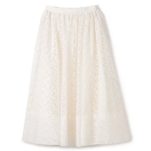 【ブラミンク/BLAMINK】のフラワープリントギャザースカート インテリア・キッズ・メンズ・レディースファッション・服の通販 founy(ファニー)  ファッション Fashion レディースファッション Fashion for Women スカート Skirts 2025年 2025 2025春夏・S/S Spring/Summer 2025 SS25 アンダー Underwear Essentials ギャザー Gathered, Ruffled シアー Sheer, See-Through フラワー Flower, Floral フレア Flare, Flared プリント Print, Printed Pattern WHITE|ID: prp329100004462271 ipo3291000000034365670