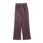 【ブラミンク/BLAMINK】のリネンコットンバックギャザーストレートパンツ DK.BROWN|ID: prp329100004462272 ipo3291000000031229384