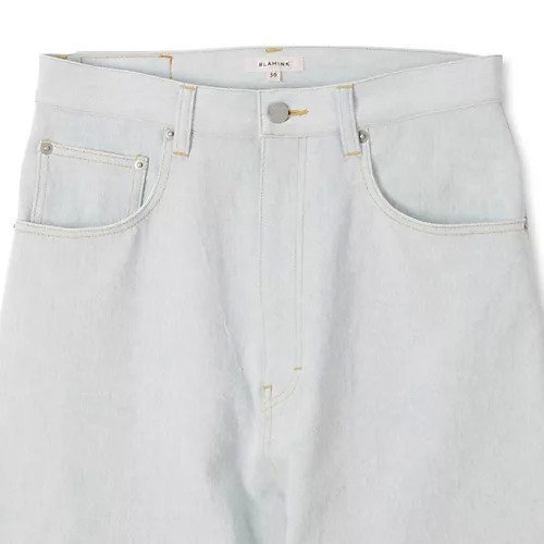 【ブラミンク/BLAMINK】のブリーチデニム5ポケットパンツ 人気、トレンドファッション・服の通販 founy(ファニー) 　ファッション　Fashion　レディースファッション　Fashion for Women　パンツ　Pants & Trousers　2025年　2025　2025春夏・S/S　Spring/Summer 2025 SS25　バランス　Balance, Style Balance　ポケット　Pocket, Pocket Detail　A/W・秋冬　Autumn/Winter　other-3|ID: prp329100004462273 ipo3291000000033141167