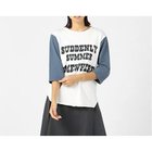【マディソンブルー/MADISONBLUE】のBI-COLOR LONG SLEEVE TEE BLUE|ID: prp329100004462280 ipo3291000000031229402