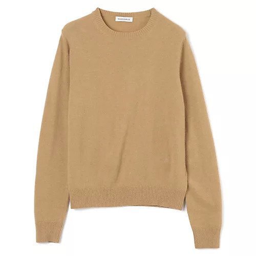【マディソンブルー/MADISONBLUE】のCREW NECK PO インテリア・キッズ・メンズ・レディースファッション・服の通販 founy(ファニー) 　ファッション　Fashion　レディースファッション　WOMEN　アンサンブル　Ensemble　カーディガン　Cardigan　シンプル　Simple　ベーシック　Basic　BEIGE|ID: prp329100004462289 ipo3291000000031229424