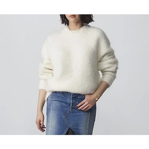 【マディソンブルー/MADISONBLUE】のCREW NECK PO SHAGGY インテリア・キッズ・メンズ・レディースファッション・服の通販 founy(ファニー) https://founy.com/ ファッション Fashion レディースファッション WOMEN ルーズ Loose |ID: prp329100004462291 ipo3291000000031229427