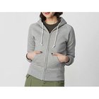 【マディソンブルー/MADISONBLUE】のSLIM FIT ZIP HOODIE GRAY|ID: prp329100004462296 ipo3291000000031229440