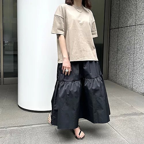 【マディソンブルー/MADISONBLUE】のティアードスカート 人気、トレンドファッション・服の通販 founy(ファニー) 　ファッション　Fashion　レディースファッション　WOMEN　スカート　Skirt　ティアードスカート　Tiered Skirts　ガーリー　Girly　サテン　Satin　ティアードスカート　Tiered Skirt　フォルム　Form　夏　Summer　other-3|ID: prp329100004462297 ipo3291000000031244116
