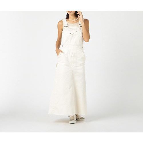 【マディソンブルー/MADISONBLUE】のJUMPER SKIRT MAXI PE TWILL インテリア・キッズ・メンズ・レディースファッション・服の通販 founy(ファニー) 　ファッション　Fashion　レディースファッション　WOMEN　スカート　Skirt　コンパクト　Compact　フォルム　Form　フレア　Flare　IVORY|ID: prp329100004462298 ipo3291000000031229445