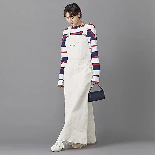 【マディソンブルー/MADISONBLUE】のJUMPER SKIRT MAXI PE TWILL 人気、トレンドファッション・服の通販 founy(ファニー) 　ファッション　Fashion　レディースファッション　Fashion for Women　スカート　Skirts　コンパクト　Compact, Small Size　フォルム　Silhouette, Form　フレア　Flare, Flared　other-2|ID: prp329100004462298 ipo3291000000032574350