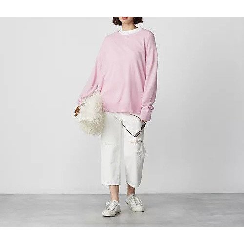 【マディソンブルー/MADISONBLUE】のCRASHED SAROUEL PT DENIM 人気、トレンドファッション・服の通販 founy(ファニー) 　ファッション　Fashion　レディースファッション　WOMEN　デニム　Denim　ブリーチ　Bleach　ヴィンテージ　Vintage　other-2|ID: prp329100004462307 ipo3291000000031987485