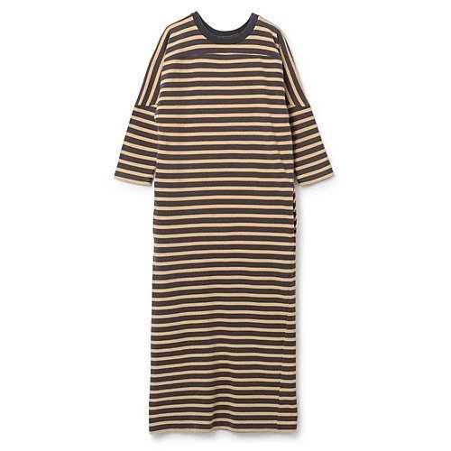 【マディソンブルー/MADISONBLUE】のFOOTBALL OP BORDER(OZW) インテリア・キッズ・メンズ・レディースファッション・服の通販 founy(ファニー) 　ファッション　Fashion　レディースファッション　WOMEN　ボーダー　Border　ラバー　Rubber　ヴィンテージ　Vintage　ベージュ|ID: prp329100004462308 ipo3291000000031229466