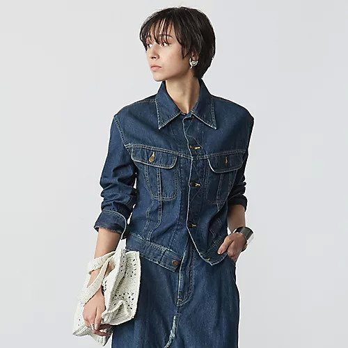【マディソンブルー/MADISONBLUE】のRIDERS G JAC L.oz DENIM インテリア・キッズ・メンズ・レディースファッション・服の通販 founy(ファニー) https://founy.com/ ファッション Fashion レディースファッション WOMEN アウター Coat Outerwear ライダース Riders Jacket デニム Denim 今季 This Season |ID: prp329100004462316 ipo3291000000031229483