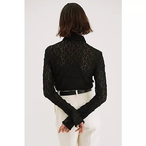【クラネ/CLANE】のLADY LACE SHIRT 人気、トレンドファッション・服の通販 founy(ファニー) 　ファッション　Fashion　レディースファッション　Ladies' Fashion Online　トップス・カットソー　Tops/Tshirt　シャツ/ブラウス　Shirts/Blouses　2025年　2025　2025春夏・S/S　Ss,Spring/Summer,2025　ストレッチ　Stretch　レース　Race　other-3|ID: prp329100004462320 ipo3291000000032524433
