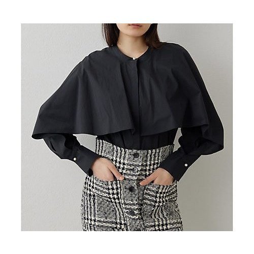 【ウィムガゼット/Whim Gazette】の【THE PAUSE】ラッフルシャツ 人気、トレンドファッション・服の通販 founy(ファニー) 　ファッション　Fashion　レディースファッション　Fashion for Women　トップス・カットソー　Cut & Sew Tops　シャツ・ブラウス・オフィスカジュアル　Elegant Blouses & Button-Ups　エレガント 上品　Elegant　ヴィンテージ　Vintage Style　カフス　Cuff Design　グラデーション　Gradient, Ombre　パール　Pearl, Pearl Accent　ボトム　Bottoms, Lower Wear　モダン　Modern, Contemporary　ワーク　Workwear, Utility Style　 other-1|ID: prp329100004462322 ipo3291000000031229498