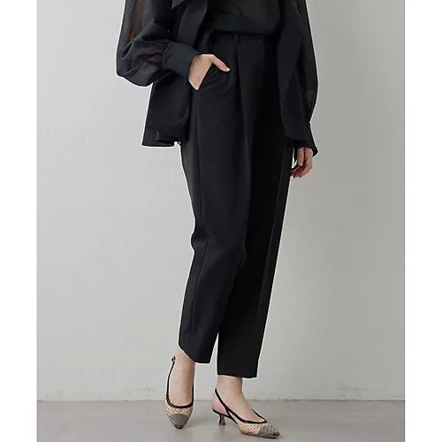 【ウィムガゼット/Whim Gazette】の【THE PAUSE】テーパードパンツ 人気、トレンドファッション・服の通販 founy(ファニー) 　ファッション　Fashion　レディースファッション　Fashion for Women　パンツ　Pants & Trousers　ヴィンテージ　Vintage Style　グラデーション　Gradient, Ombre　コンパクト　Compact, Small Size　スタンダード　Standard, Basic　セットアップ　Set-Up, Coordinated Outfit　センター　Center, Center Line　ダブル　Double, Double-Breasted　ワーク　Workwear, Utility Style　おすすめ　Recommended / Our Picks　エレガント 上品　Elegant　other-3|ID: prp329100004462328 ipo3291000000031244209