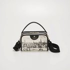 【トプカピ/TOPKAPI】の【TREASURE TOPKAPI】キャンバス プリント ワンハンドル ショルダーバッグ ホワイト|ID: prp329100004462333 ipo3291000000031229532