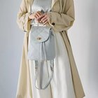 【トプカピ/TOPKAPI】の【TREASURE TOPKAPI】ソフトレザー キルティング チェーン付き ミニ リュック ライトグレー|ID: prp329100004462335 ipo3291000000031229537