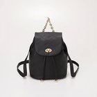 【トプカピ/TOPKAPI】の【TREASURE TOPKAPI】ソフトレザー キルティング チェーン付き ミニ リュック ブラック|ID: prp329100004462335 ipo3291000000031229538
