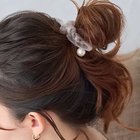 【フィービィー/phoebe】のパールシュシュヘアブレス グレー|ID: prp329100004462339 ipo3291000000033394857
