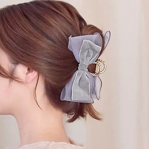 【フィービィー/phoebe】のボリュームベロアリボンバンスクリップ インテリア・キッズ・メンズ・レディースファッション・服の通販 founy(ファニー) https://founy.com/ ファッション Fashion レディースファッション WOMEN トップス・カットソー Tops/Tshirt ベロア Velour おすすめ Recommend ハーフ Half ベロア Velor ロング Long |ID: prp329100004462342 ipo3291000000031229552
