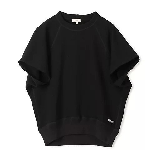 【ブラミンク/BLAMINK】の吊裏毛ロゴショートスリーブプルオーバー 人気、トレンドファッション・服の通販 founy(ファニー) 　ファッション　Fashion　レディースファッション　Fashion for Women　トップス・カットソー　Cut & Sew Tops　カジュアルプルオーバー・ニットトップス　Pullovers & Knit Tops / Casual Pullovers　2025年　2025　2025春夏・S/S　Spring/Summer 2025 SS25　パターン　Pattern, Design Print　ボックス　Boxy, Box Shape　洗える　Machine Washable　 other-1|ID: prp329100004462344 ipo3291000000035576024