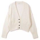 【アキラナカ/AKIRANAKA】のCandela cropped knit cardigan WHITE|ID: prp329100004462346 ipo3291000000032524810